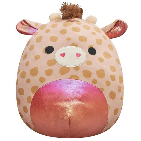 Discover great products at the best prices at Dealmoon. Valentine's Giraffe 16 inch. Squishmallows Valentines, Squish Mallows, Giraffe Stuffed Animal, Stuff Animals, Long Car Rides, Pink Foil, The Giraffe, Cute Giraffe, Car Rides