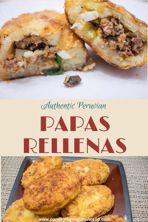 Native Recipes, Peruvian Dishes, Stuffed Potatoes, South American Recipes, Native American Food, Peruvian Cuisine, Tail Gate, Spanish Dishes, Peruvian Recipes