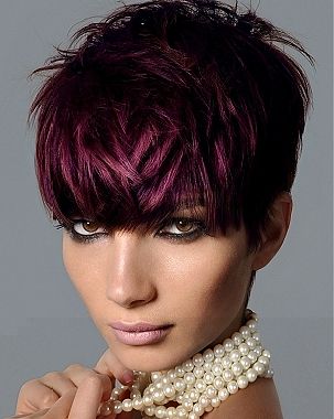 <3 Dramatic Hair Colors, Short Purple Hair, Natural Afro, Dramatic Hair, Hairstyles Natural, Violet Hair, Hair Color Burgundy, Gorgeous Hair Color, Sassy Hair