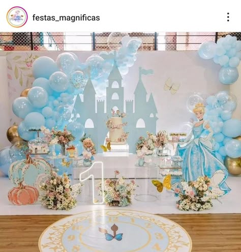 Cinderella Birthday Theme, Cinderella Decorations, Cinderella Birthday Party Decorations, Cinderella Party Decorations, Mimi Birthday, Cinderella Theme, Belle Birthday, Cinderella Birthday Party, Princess Birthday Party Decorations