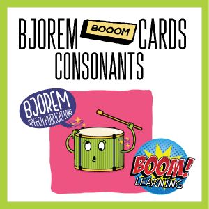 Boom Cards - BJOREM SPEECH Sound Cues - Consonants Flips Bjorem Speech Sound Cues, Bjorem Speech, Blue Deck, Language Goals, M Learning, Language Development, Boom Cards, Free Learning, Speech And Language