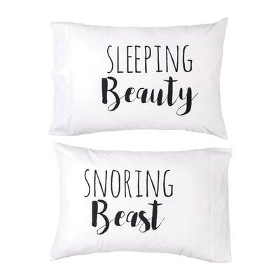 Couple Pillowcase, Couple Pillow, Beauty And Beast, Funny Pillows, Great Wedding Gifts, Cute Pillows, Cricut Craft Room, Perfect Wedding Gift, Cotton Pillow Cases