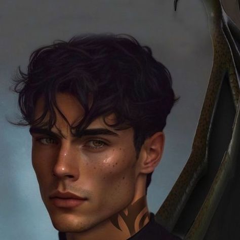 Rokii Artworks on Instagram: "Azriel!! 🦇 I think I spend half the night just staring at him!! 🥹🤌🏼 I got A LOT of requests to recreate Azriel again but with different hairstyle(more shaggy, messy) and also without his regular shadows and dark environment. I absolutely loved that idea given my previous Az was originally meant to be Rhys. And I think this is more of how I always pictured Az in my head too. . Book: ACOTAR series by Sarah J Mass . #acotar #acomaf #shadowsinger #azriel #spymastera Dark Environment, Acotar Series, Storybook Characters, Bat Boys, Sarah J Maas Books, Fantasy Male, Anime Hair, Crescent City, Book Boyfriends