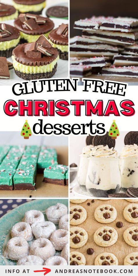 Dessert Recipes For Christmas, Gluten Free Dessert Recipes, Gluten Free Christmas Desserts, Desserts Gluten Free, Cookies Sans Gluten, Weight Watcher Desserts, Gluten Desserts, Gluten Free Christmas Cookies, Recipes For Christmas