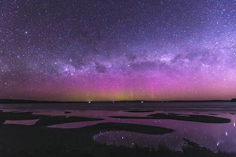 Purple Space, Bruny Island, Purple Palette, Southern Lights, Aurora Australis, Light Pollution, Mark Rothko, Incredible Places, Hobart