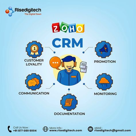 🌟 Manage leads, contacts, and opportunities effortlessly. Visit our website👉 https://zurl.co/JenU for more information. Let's grow your business together! 💼✨ #ZohoCRM #Risedigitech #business #success #CRM #software #digitalmarketing Crm Software, Web Development Company, Business Success, Best Web, Grow Your Business, Growing Your Business, Indore, Web Development, More Information