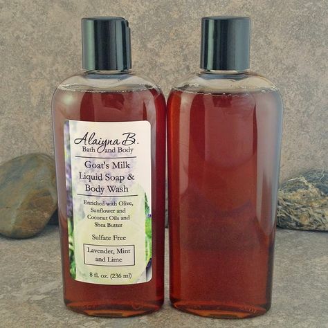 Liquid Hand Soap Recipe, Goat Milk Soap Recipe, Milk Bath Recipe, Hand Soap Recipe, Liquid Soap Making, Goat Milk Bath, Soap Liquid, Farm Products, Soap Tutorial