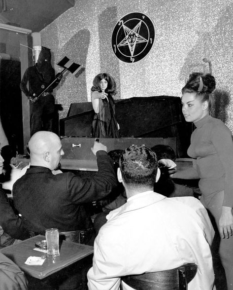 From the Church of Satan Archives | Church of Satan Laveyan Satanism, Anton Lavey, The Satanic Bible, Black Mass, Early Middle Ages, Occult Art, Powerful Images, Church Building, The Church