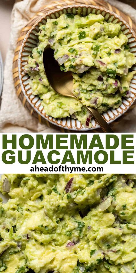 Guacamole Quick Guacamole Recipe, Mexican Guacamole Recipe, Authentic Guacamole Recipe, Guacamole Dip Recipes, Quick Guacamole, Mexican Guacamole, Mexican Dip, Guacamole Recipe Easy, Mexican Night