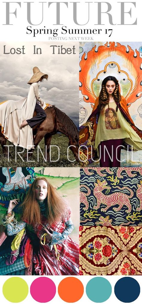 Trend Council is a fashion trend forecasting company who delivers expert analysis and design inspirations. Their team provides a great wealth of consulting services for all your company's design needs Fashion Design Inspiration, Trend Council, Color Forecasting, Color Trends Fashion, Fashion Forecasting, 2016 Trends, 2017 Fashion Trends, Future Fashion, Trend Forecasting