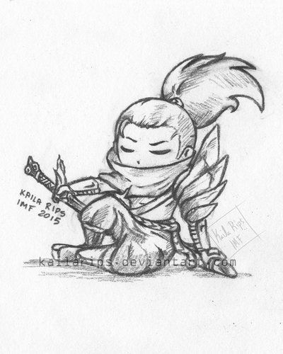 Yasuo chibi by Kaila-Rips League Of Legends Tattoo Ideas, League Of Legends Sketch, League Of Legends Drawing, Yasuo Art, League Of Legends Tattoo, Yasuo League Of Legends, League Of Legends Logo, League Of Legends Yasuo, Legend Drawing