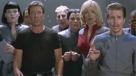 9. Galaxy Quest (1999) Galaxy Quest, Star Trek Actors, Star Trek Movies, Movie Magazine, Sci Fi Movies, Comedy Movies, Television Show, Star Trek, Movies And Tv Shows