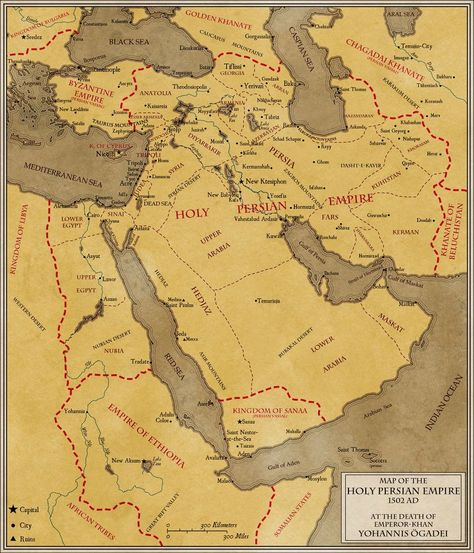 Alternate History Map, Persian Empire Map, Chinggis Khan, Mongolian Empire, Buddhist Art Drawing, Architect Drawing, Ancient Persia, Amazing Maps, Persian Miniature