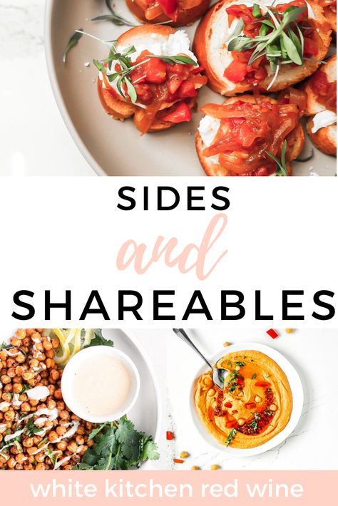 Shareable Side Dish, Simple Side Dishes, Side Dish Ideas, Easy Starters, Dish Ideas, Dinner Inspiration, Best Side Dishes, After School Snacks, School Snacks