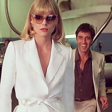 such an aesthetically pleasing movie Mobster Wife Aesthetic, Italian Mafia Women, Michelle Pfeiffer Scarface, Mafia Wives, Wife Aesthetic, Tony Montana, Mob Wives, Mob Wife, Michelle Pfeiffer