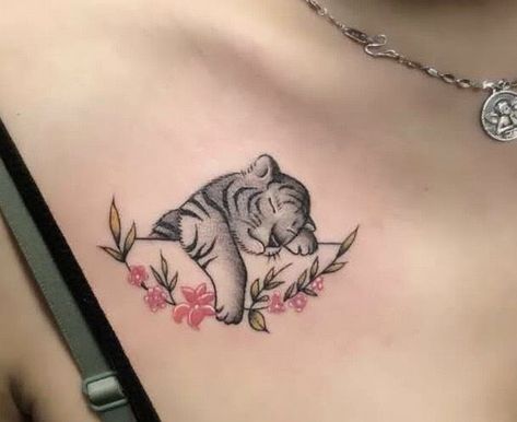 adorer toi jamabu Small Tiger Tattoo For Women Simple, 92 Tattoo, Tattoos Fish, Tattoo Fishing, Tattoos Birds, Dog Ear Tattoo, Fishing Tattoos, Tattoo Fish, Lilo And Stitch Tattoo