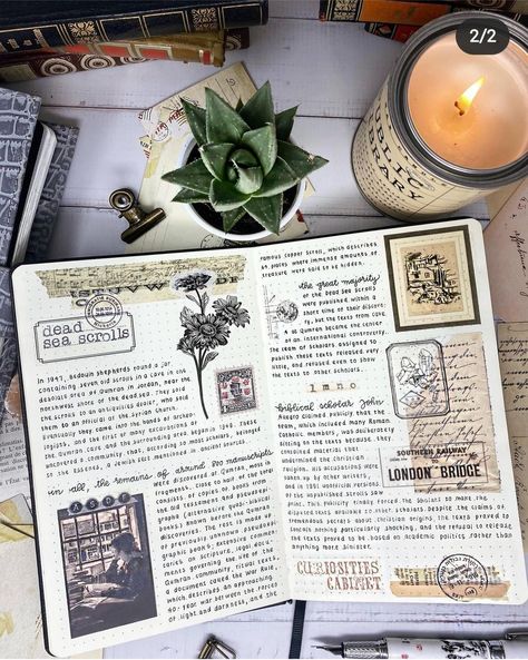 Journal Pages Scrapbook, Vintage Journal Pages Ideas, Ruled Journal Ideas, Diy Journal Cover Design, Journaling Astethic, Journal Inspo Aesthetic Page Ideas, Journal Astetic, Scrapbook Design Ideas Aesthetic, Vintage Journal Aesthetic