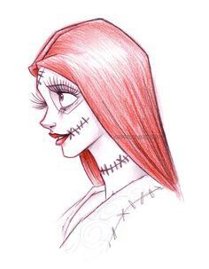 Sally sketch Cherry Garcia, Nightmare Before Christmas Drawings, Pumpkin Illustration, Tim Burton Art, Halloween Costumes For 3, 디즈니 캐릭터, Halloween Drawings, Pencil Art Drawings, Christmas Drawing