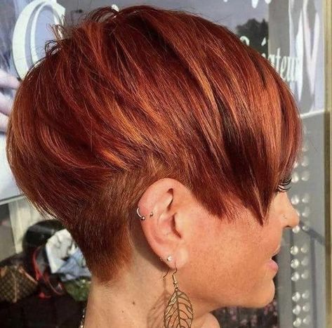 Pixie Cuts on Instagram: “Beautiful Red Pixie From @davidcoiffeurcreateur” Messy Pixie Haircut, Short Textured Hair, Short Hair Styles African American, Short Red Hair, Korean Short Hair, Stylish Short Haircuts, Extra Credit, Pixie Haircut For Thick Hair, Messy Short Hair