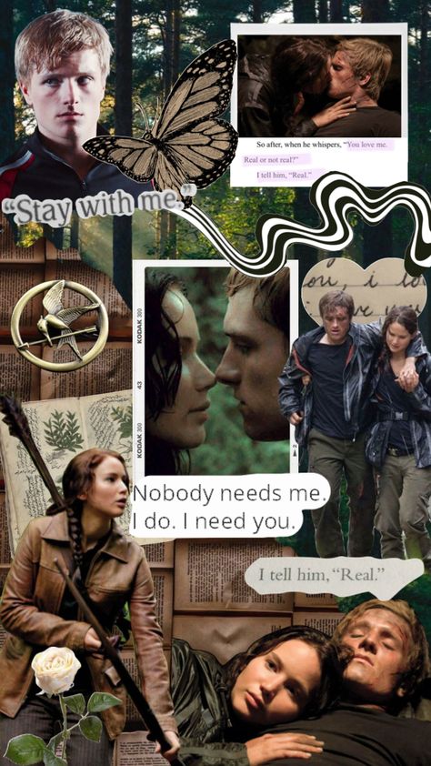 Going through a phase clearly #hungergames #katnisseverdeen #peetamellark #everlark #books #movies #quotes #forest #forestcore Hunger Games Scrapbook Ideas, Hunger Games Scrapbook, Thg Aesthetic, Josh Huterson, Hunger Games Josh Hutcherson, Hunger Games Wallpaper, Hunger Games 2, Hunger Games Fan Art, Hunger Games Peeta