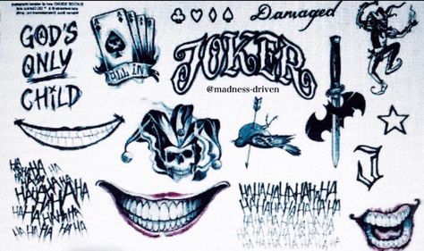 Joker Hand Tattoo, Hand Tattoo Stencil, Joker E Harley Quinn, Joker Symbol, Tato Joker, Joker Hand, Joker Card Tattoo, Joker Y Harley Quinn, Harley Tattoos