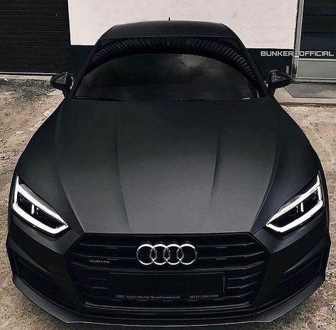 Pinterest: abrianaf92  Feel free to text for a collaboration or other stuff• Matt Black A5 Bmw Alpina B7, Aventador Lamborghini, Audi A, Black Audi, Audi Car, Mercedes Sls, Car Wheels Rims, Tesla Roadster, Black Panthers