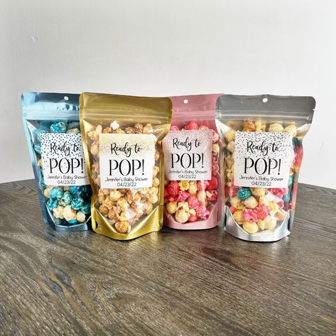 Ready to Pop Baby Shower Treat Bags Popcorn Favor Bags About - Etsy Popcorn Baby Shower, Popcorn Baby Shower Favors, Best Baby Shower Favors, Regina Phalange, Baby Shower Popcorn, Elephant Baby Shower Favors, About To Pop, Popcorn Favors, Pop Baby Showers