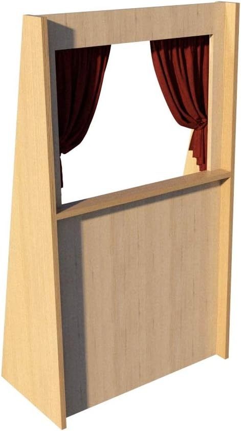 Puppet Theater Plans DIY Woodworking Free Standing Stage Kids Adults Play - Amazon.com Diy Puppet Stage, Puppet Show For Kids, Puppet Stand, Theater Plan, Puppet Stage, Puppets Diy, Puppet Theater, 2nd Grade Classroom, Diy Woodworking