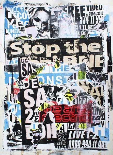 CHARLIE ANDERSON http://www.widewalls.ch/artist/charlie-anderson/ #CharlieAnderson #urbanpopart #contemporaryart Charlie Anderson, Urban Decay Photography, Cultura Punk, Typography Drawing, Punk Poster, Magazine Collage, Paper Collage Art, Leaflet Design, Punk Art