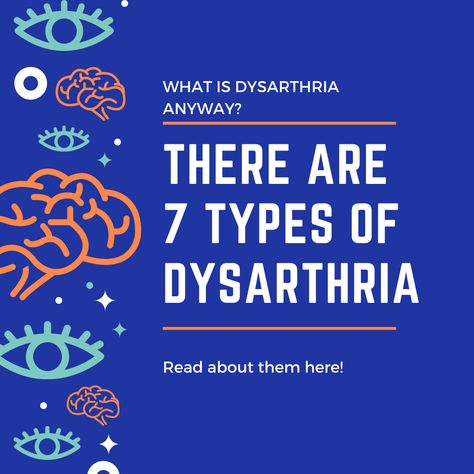 Dysarthria Types, Childhood Apraxia Of Speech, Public Speech, Medical School Life, Health Disease, Muscle Weakness, Expressive Language, Speech Therapy Activities, Speech Language Pathologists