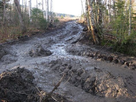 Mudslide due to clearcutting for wind turbines on Kibby Mountain, Maine. The mud flows are so heavy here it has to pick where it wants to… Mudslide, Wind Turbines, Image Archive, Wind Energy, Natural Resources, Wind Turbine, Fence, Maine, Quick Saves