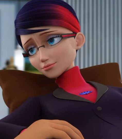 Nathalie Sancoeur | Miraculous Ladybug S3 | Ladybug Nathalie Miraculous, Miraculous Ladybug Villains, Nathalie Sancoeur, Gabriel Agreste, Marinette Et Adrien, Miraculous Characters, Normal Girl, Miraculous Ladybug Movie, My Little Pony Characters