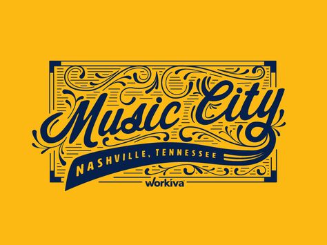 Nashville Graphic Design, Nashville Icons, Nashville Sign, Nashville Design, Nashville Poster, Nashville Murals, Formal Cooler, Sticker Inspiration, Nashville Art