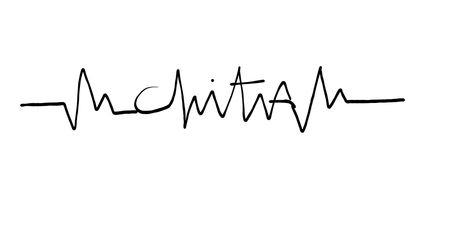 #Tattoo idea #EKGLINE #HEARTLINE Tattoo Idea, Arabic Calligraphy, Math Equations