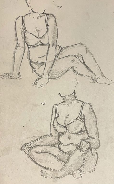 Woman Anatomy Sketch, Hot Sketch Ideas, Art Reference Sitting, Drawing Ideas Bodies, Female Anatomy Drawing Sketches, Woman Body Sketch Realistic, Womens Body Sketch, Female Body Draw Sketches, Drawing Body Poses Woman Sketches