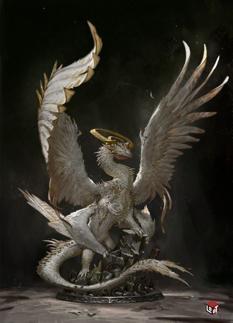 ArtStation - Loot Studios - Alphariox, Dragon Forebearer Loot Studios, Tiamat Dragon, Fantasy Dragon Art, Zoroark Pokemon, Dragon Poses, Legendary Dragons, Ancient Dragon, Mythical Dragons, Dragon Artwork Fantasy