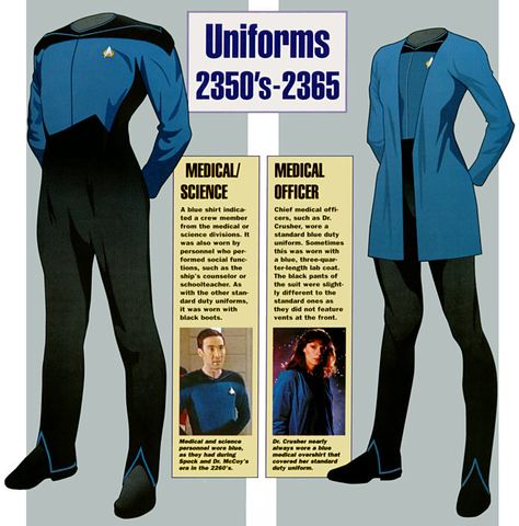 modern, business or underwear The Star, Star Trek, Medical