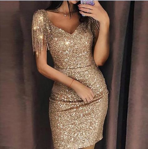 be53ee61104935234b174e62a07e53cfdesc37991967ri Cheap Party Dresses, Birthday Fashion, Sequins Dress, Gold Sequin Dress, Evening Gown Dresses, Party Package, Sequin Party Dress, Black Sequin Dress, Fringe Dress