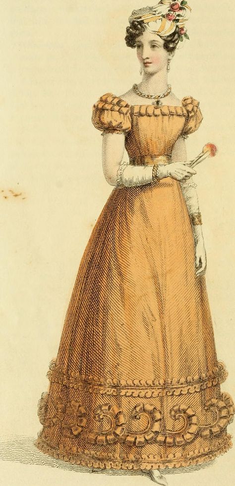 Romantic Era Fashion, Edith Head Fashion, 1820s Fashion, 1830s Fashion, Decades Of Fashion, Regency Era Fashion, Romantic Era, Era Fashion, Romantic Period