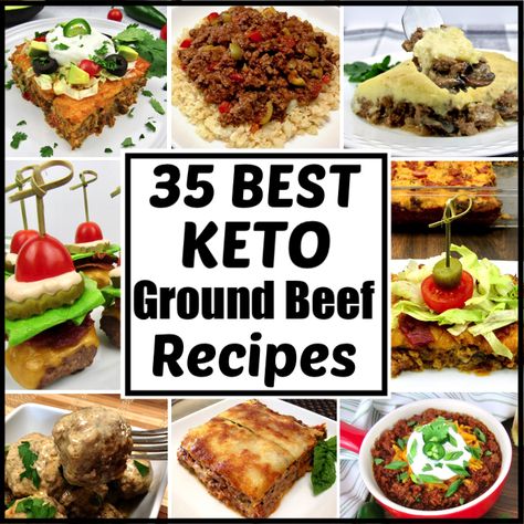 35 Best Keto Ground Beef Recipes - Keto Cooking Christian Hamburger Keto, Keto Ground Beef Recipes, Keto Ground Beef, Recipes Using Ground Beef, Easy Hamburger, Low Carb Low Fat Recipes, Keto Beef Recipes, Boiled Egg Diet Plan, Best Low Carb Recipes