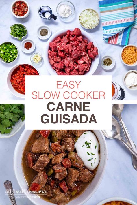 Carne Guisada Recipe Slow Cooker, Carne Guisada Slow Cooker, Beef Stew Meat Crock Pot Recipes, Easy Carne Guisada Recipe, Carne Guisada Recipe Mexican, Crock Pot Stew Meat Recipes, Mexican Beef Stew, Crockpot Recipes Beef Stew, Crockpot Stew