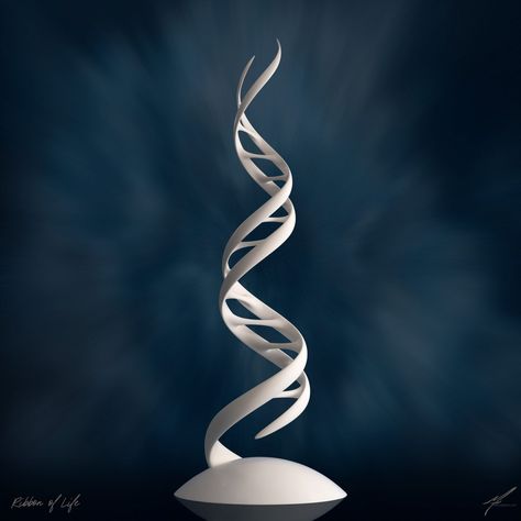 "Sea Dancer" | Modern Sculpture - Mike Fields Contemporary Sculptures Dna Art, Bionic Design, Sand Clock, Contemporary Metal Wall Art, Traditional Wall Art, Corporate Art, Double Helix, Horse Sculpture, Contemporary Sculpture