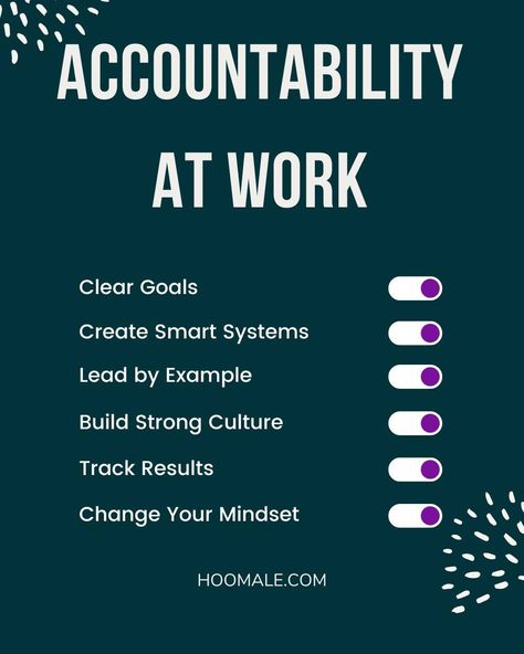 Want to build a team that gets things done? Here's the truth about workplace accountability. Most "accountability initiatives" fail because they focus on the wrong things. After working with 100+ teams, I've discovered 5 practical ways to make accountability stick – no micromanaging required. In this guide, you'll learn: - How to set expectations that actually work - A simple system for tracking progress - Ways to build accountability into your culture (without the eye rolls) - Real exam... Good Leadership, Good Leadership Skills, Smart System, Lead By Example, Change Your Mindset, Eye Roll, Leadership Skills, Small Group, Small Groups