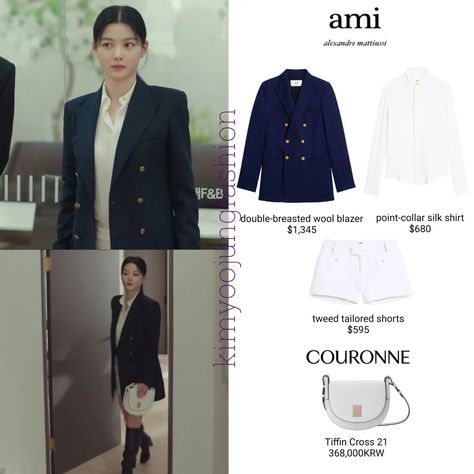 Kim Yoo-Jung in Episode 8 credit Ami Paris, SBS, Couronne | Instagram Do Dohee Looks, Do Dohee Outfit My Demon, Dodohee Outfits My Demon, Dodo Hee My Demon Outfits, My Demon Kdrama Outfit, Do Do Hee Outfits, Do Do Hee My Demon Outfits, Demon Outfit, Classy Going Out Outfits