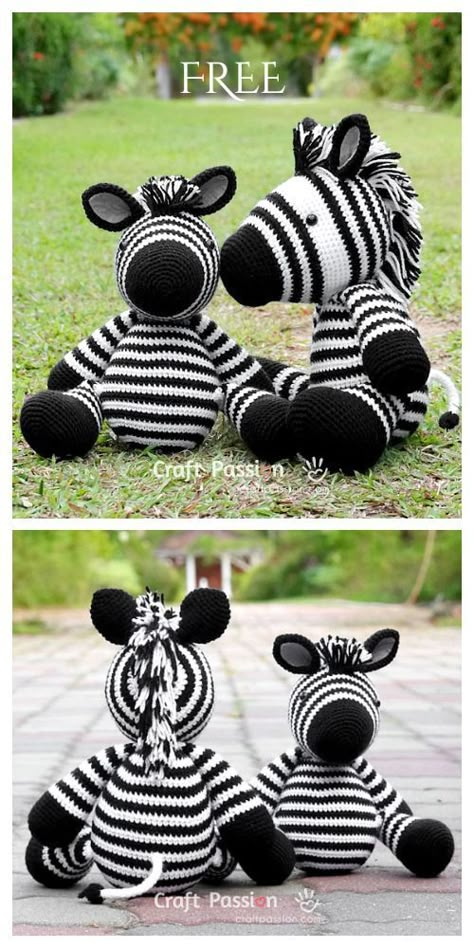 Amigurumi Zebra Free Crochet Patterns Crochet Zebra Pattern, Leg Warmers Crochet Pattern, Crochet Zebra, Crochet Patterns Ideas, Christmas Sewing Projects, Patterns Ideas, Sewing Projects For Kids, Free Crochet Patterns, Crochet Toys Patterns