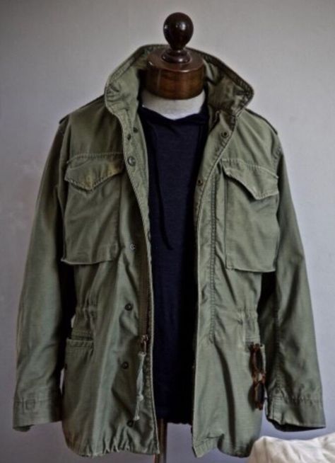 Green Army Jacket Outfit, M 65 Field Jacket Men, M65 Field Jacket Outfit, Field Jacket Outfit, Workman Jacket, Green Jacket Outfit, Ethan Winters, M65 Jacket, Military Field Jacket