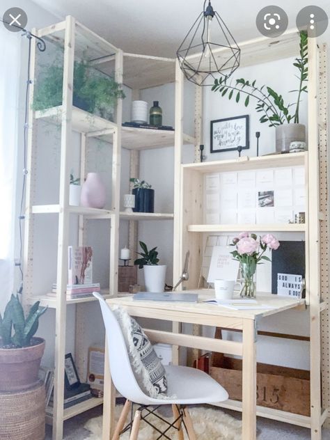 Ivar Bedroom, Ivar Corner, Ivar Shelves, Ikea Ivar Shelves, Ikea Home Office, Shelves Bedroom, Bedroom Shelves, Ikea Ivar, Ikea Bedroom