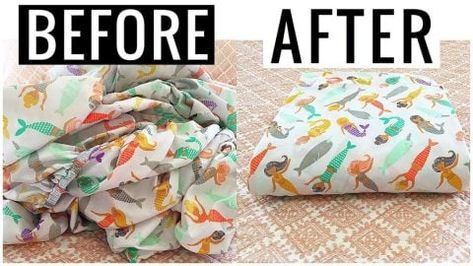 How To Fold Sheets, Konmari Folding, Folding Fitted Sheets, Paper Clutter Organization, How To Fold Towels, Folding Laundry, Fitted Bed Sheets, How To Fold, Marie Kondo