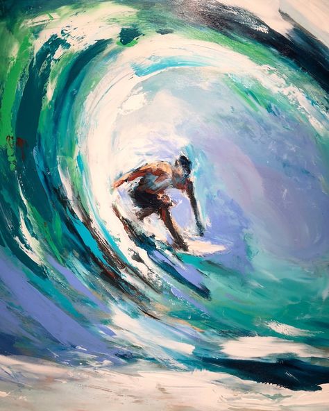 Surf Art Painting, Surf Illustration, Retro Surf Art, Surfer Art, Surf Painting, Soul Surfer, Surf Poster, Hawaiian Art, Surf Shack