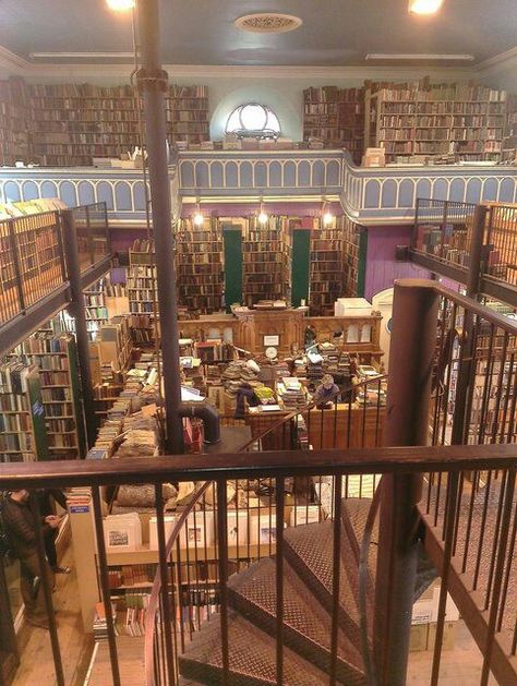 Leaky's Bookshop in Inverness. Count down is on. Leaky's Bookshop, Bookshops Aesthetic, Leakey's Bookshop, Aesthetic Libraries, Libraries Aesthetic, Scotland Kilt, Inverness Scotland, Books Recommended, Scotland Vacation